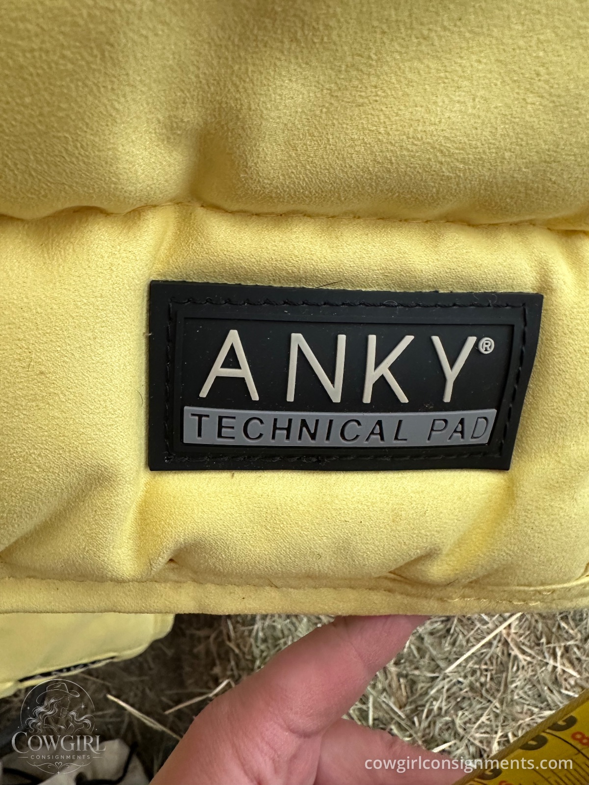ANKY Yellow Dressage Show Set, 2 Pads + Wraps, photo 4