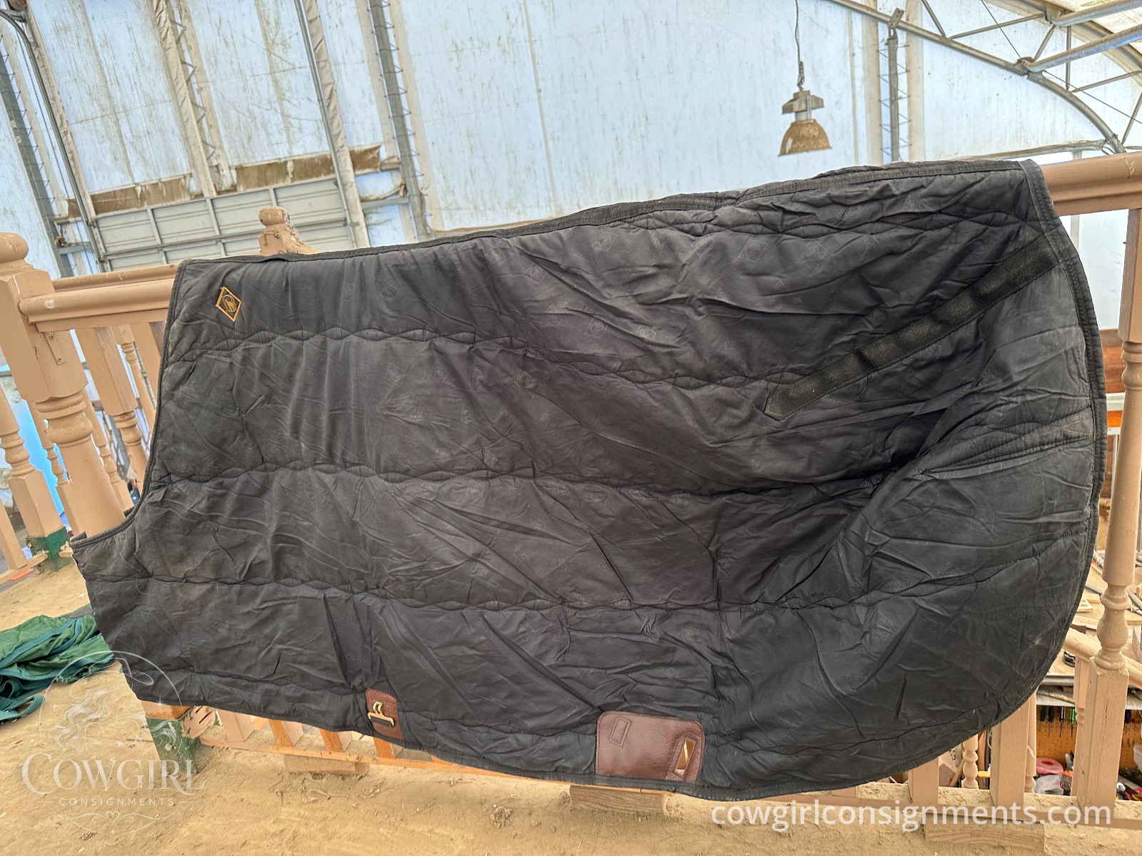Big D Quilted Stable Blanket, 70"
