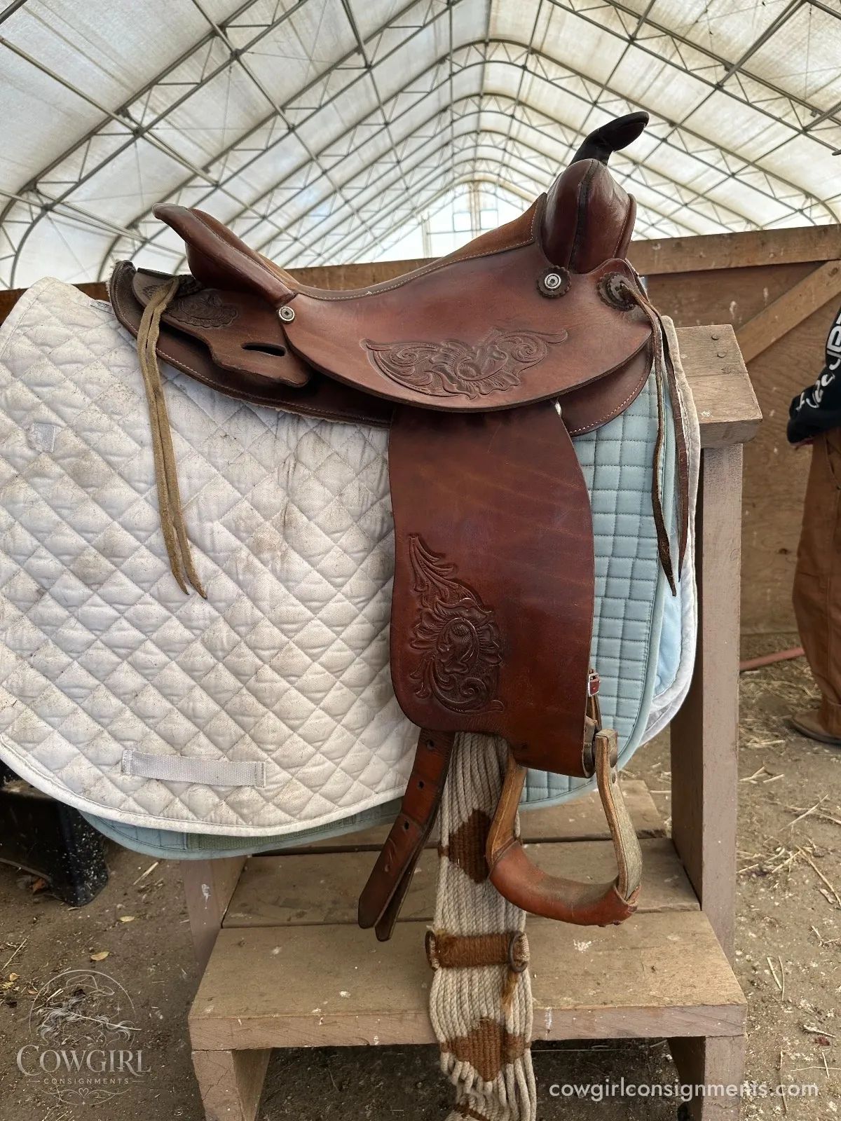 Cloverbar Western Trail Saddle, photo 7