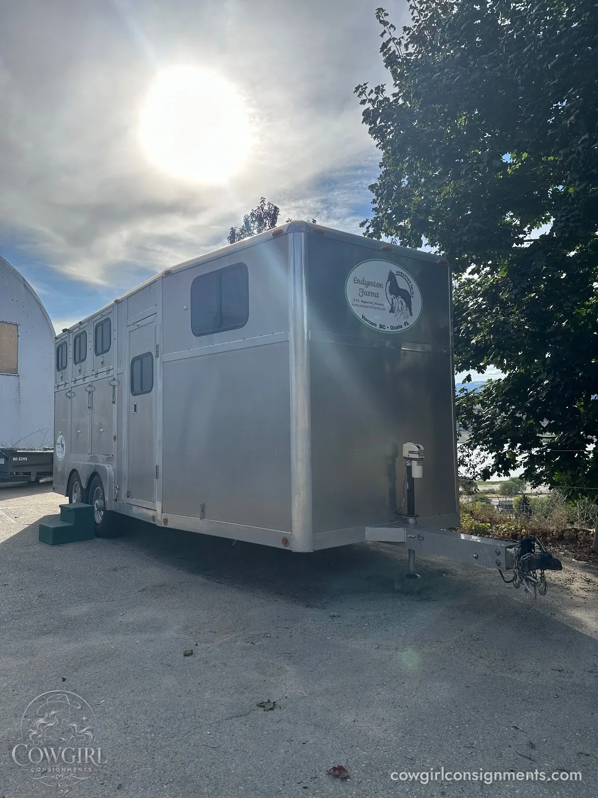 Custom, One Of A Kind, Extra-Tall Aluminum 3-Horse Trailer, photo 20