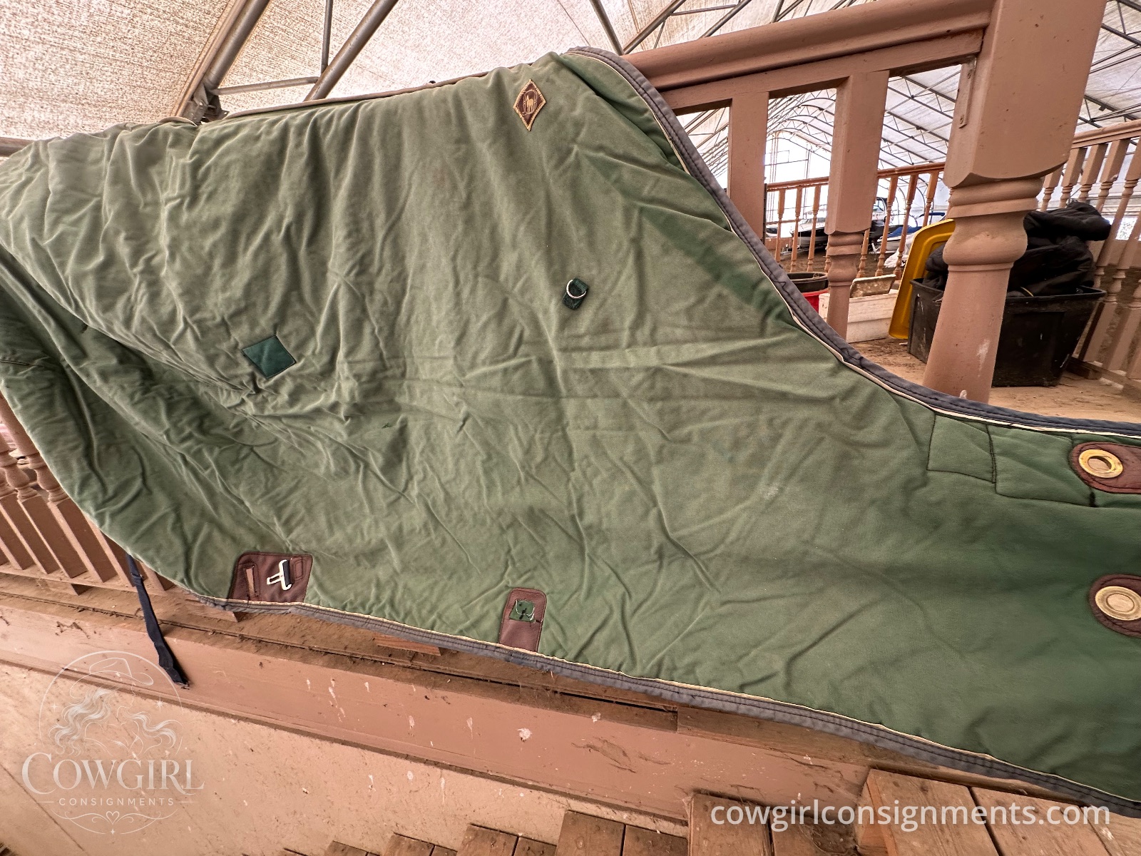 Heavy Canvas Winter Horse Blanket, 76"
