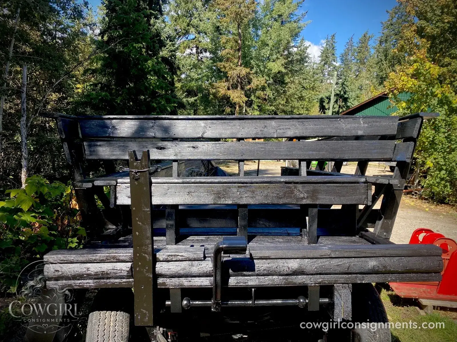 Horse Drawn Wagon With Sleigh Conversion And Wheelchair Ramp, photo 4