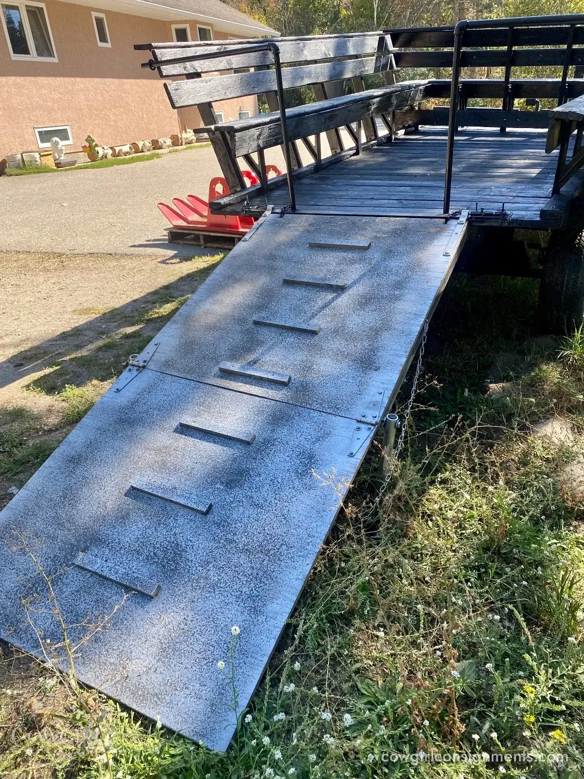 Horse Drawn Wagon With Sleigh Conversion And Wheelchair Ramp, photo 9