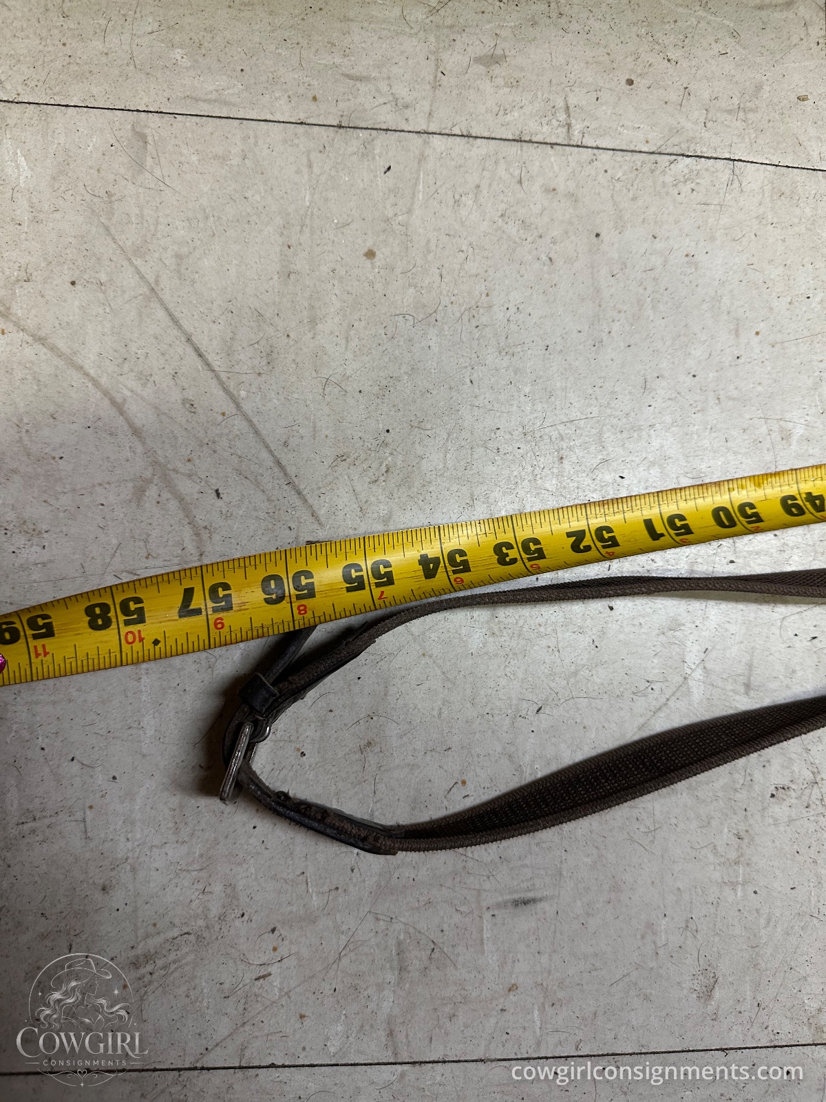 Lot Of 2 English Reins, photo 3