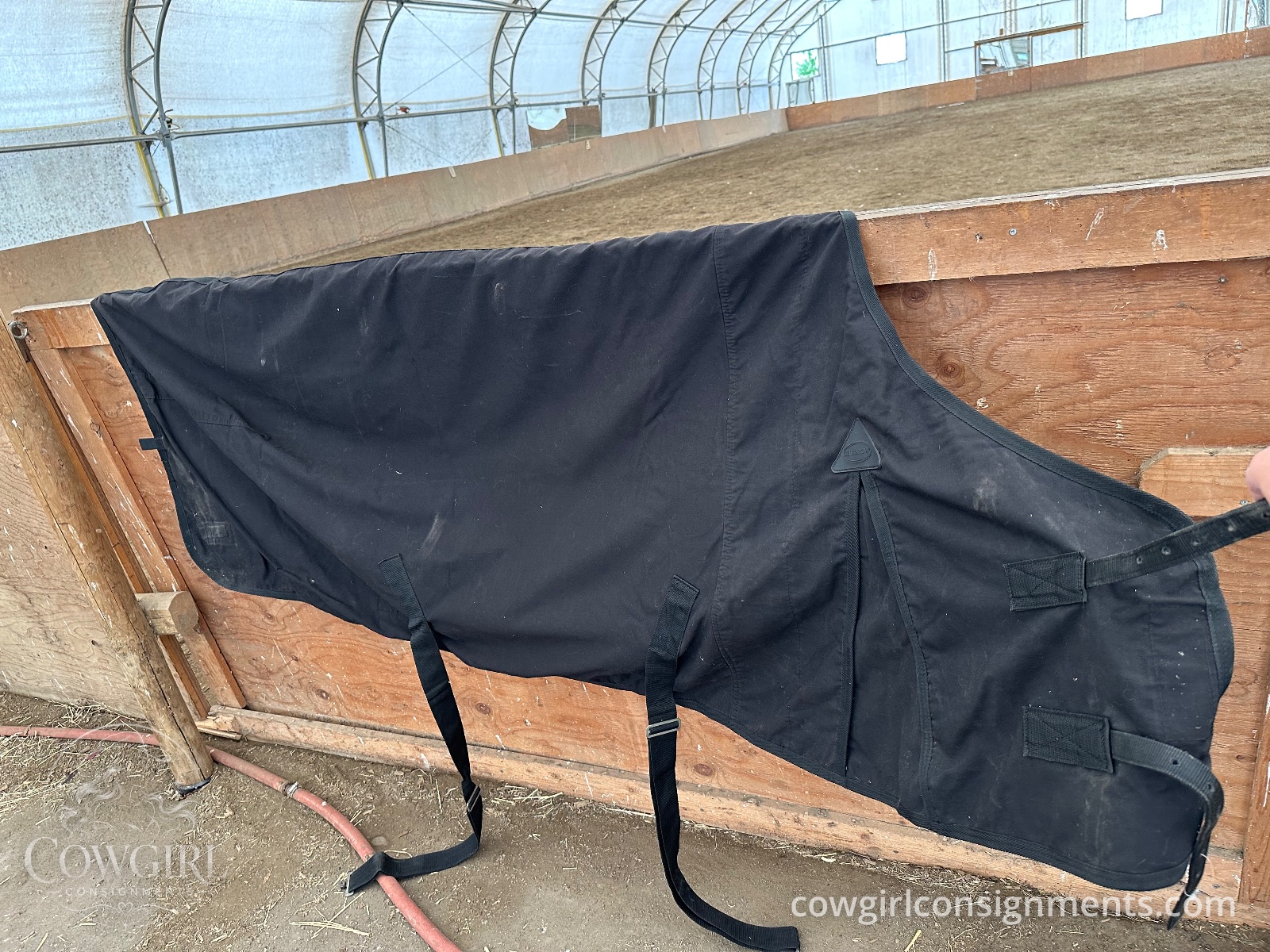Shedrow Stable Blanket, 78", Black