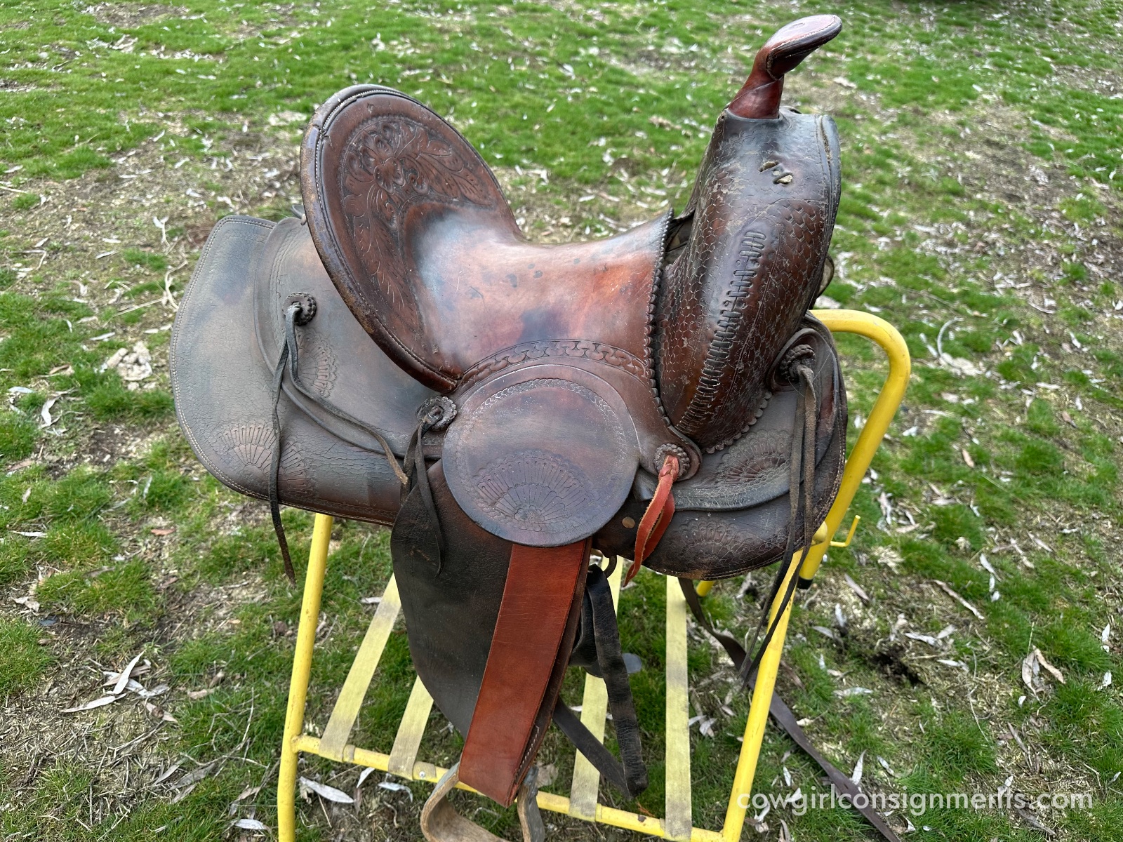 Vintage Western Saddle, photo 2