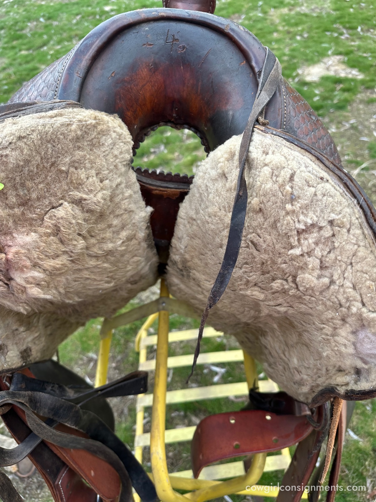 Vintage Western Saddle, photo 4