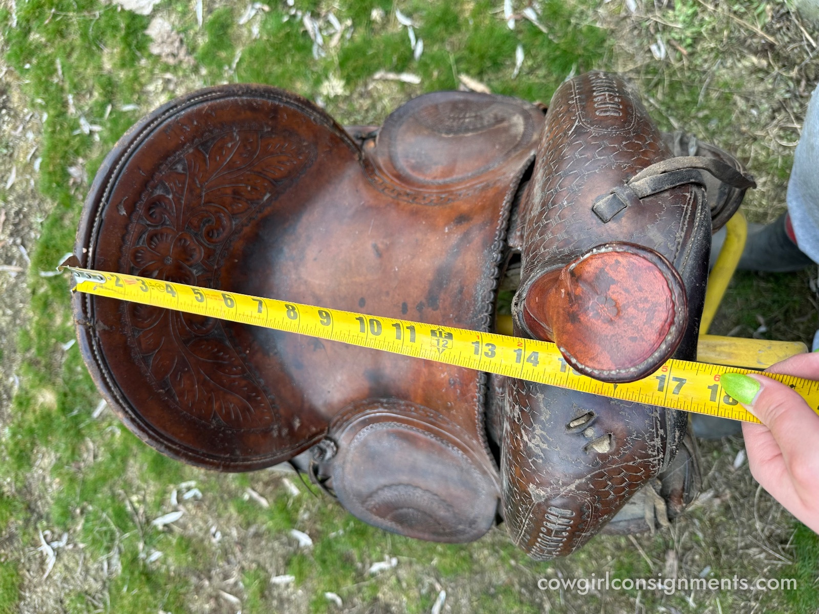 Vintage Western Saddle, photo 5