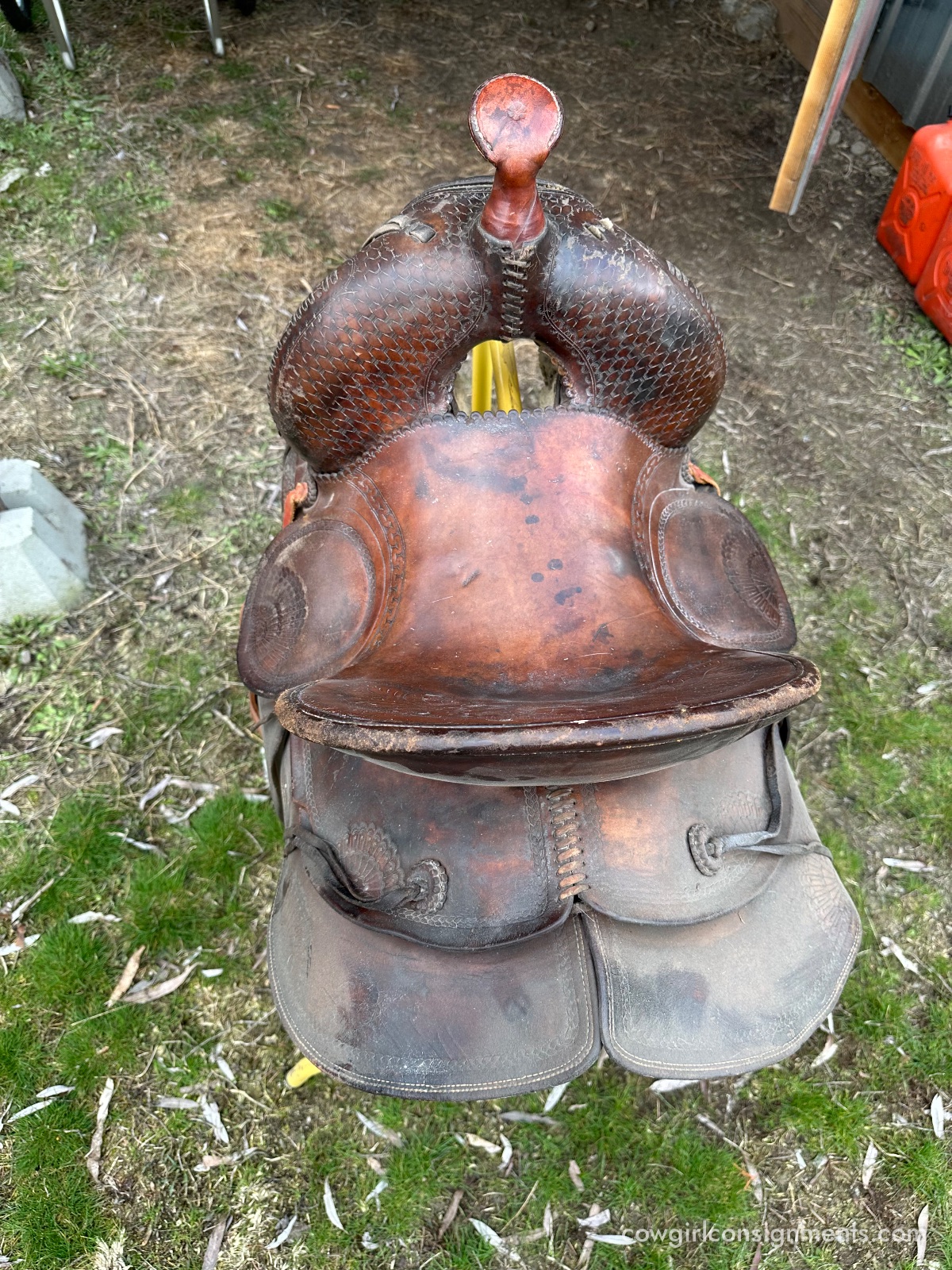 Vintage Western Saddle, photo 6